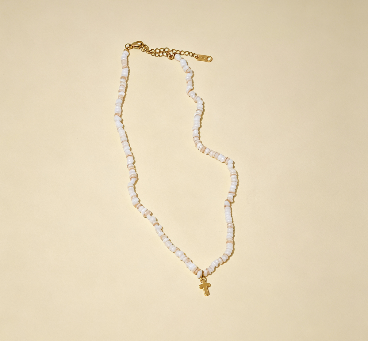 Liora｜ Shell Cross Necklace