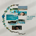 The Summer I Turn Pretty｜Blue Green Mixed Stone Beaded Bracelet for Beach Outfits